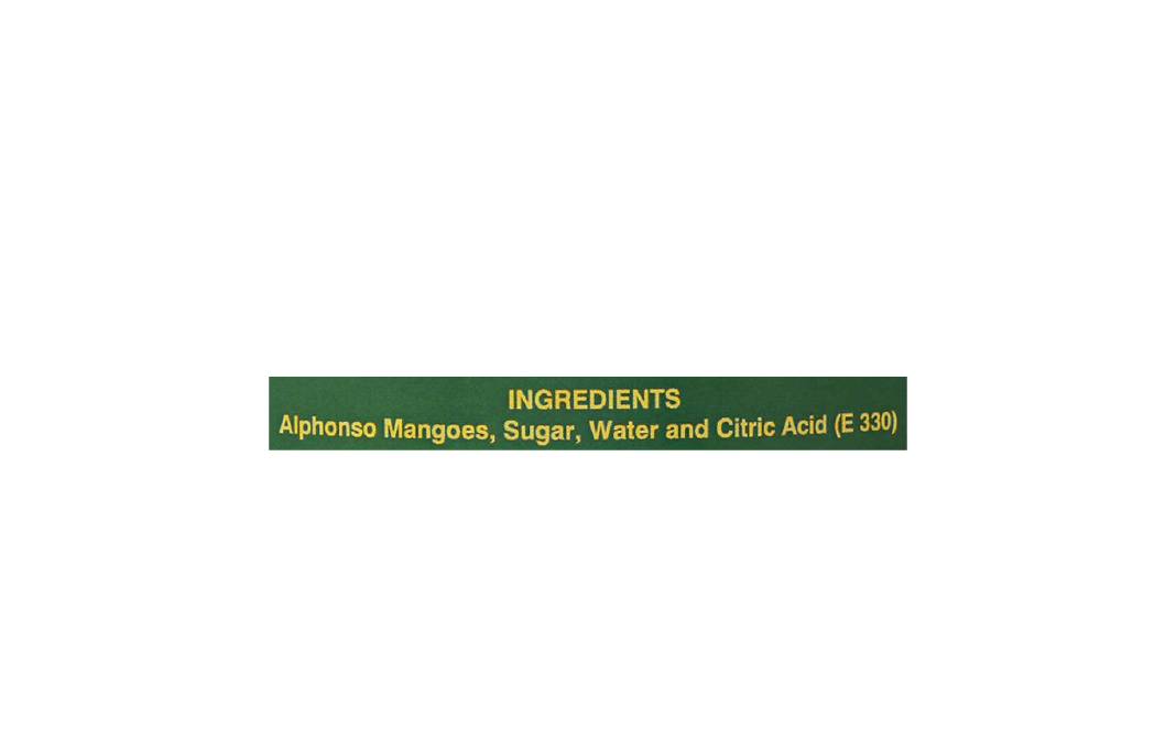Infinite Palates Alphonso Mango Pulp (Sweetened)   Container  850 grams